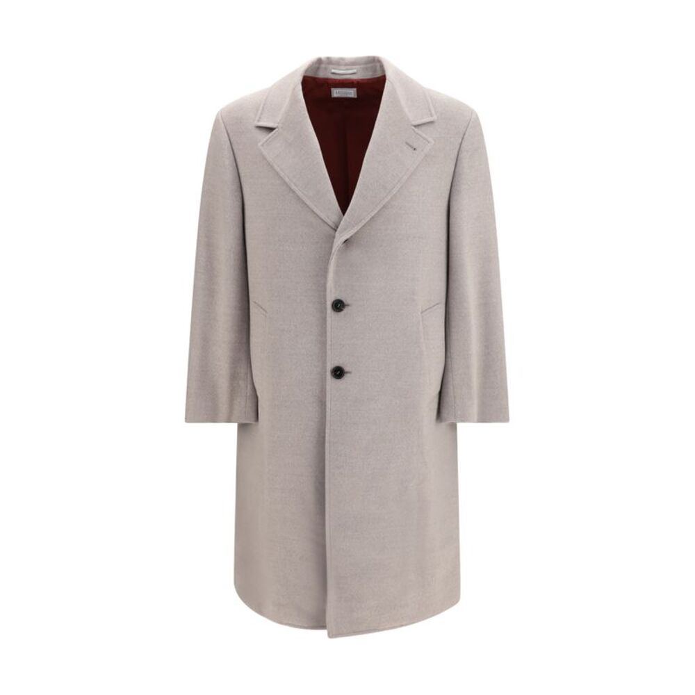 Brunello Cucinelli Men Virgin Wool Coat